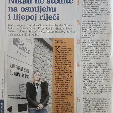 Luksuzne Sobe Luce